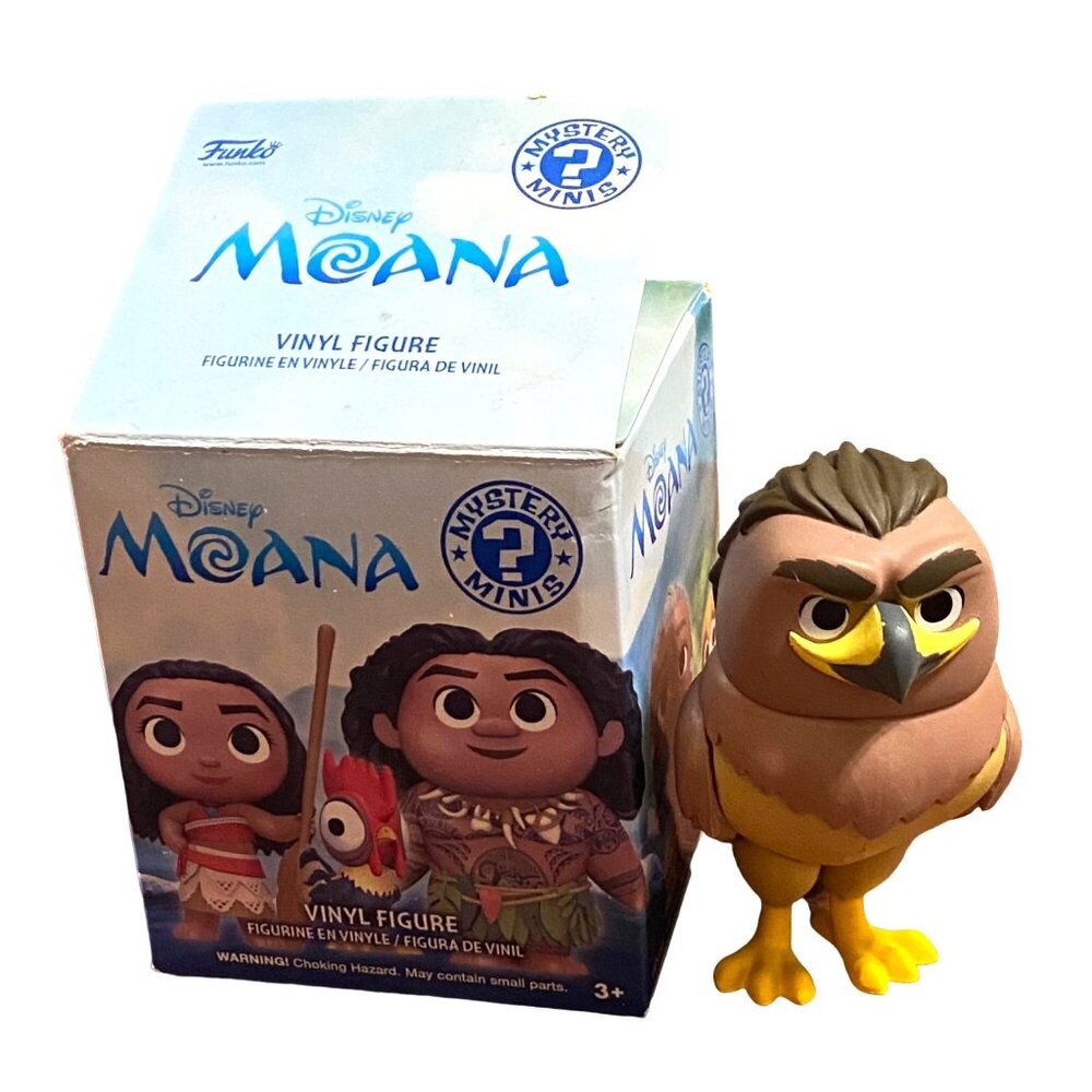Funko Disney Moana Mystery Minis Maui Eagle Vinyl Figure Bird‎ Movie Character